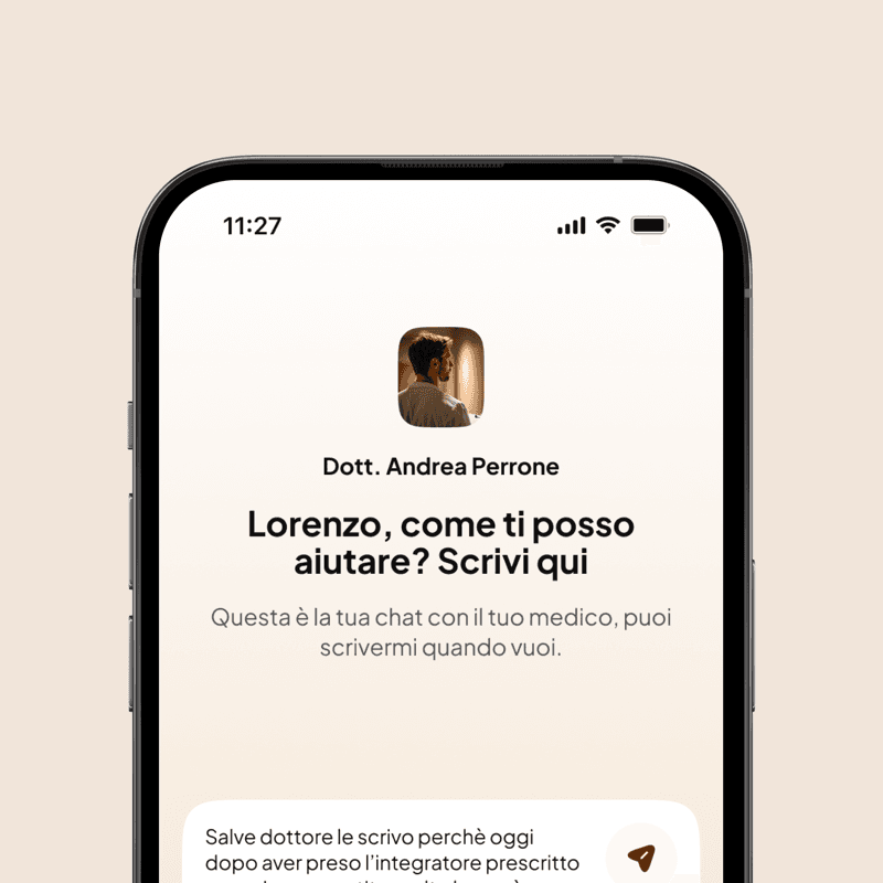 Consulenza con il medico dedicato