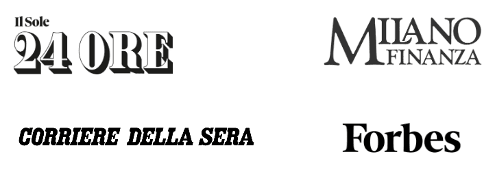 Milano Finanza · Il Sole 24 Ore · Corriere della Sera · Forbes